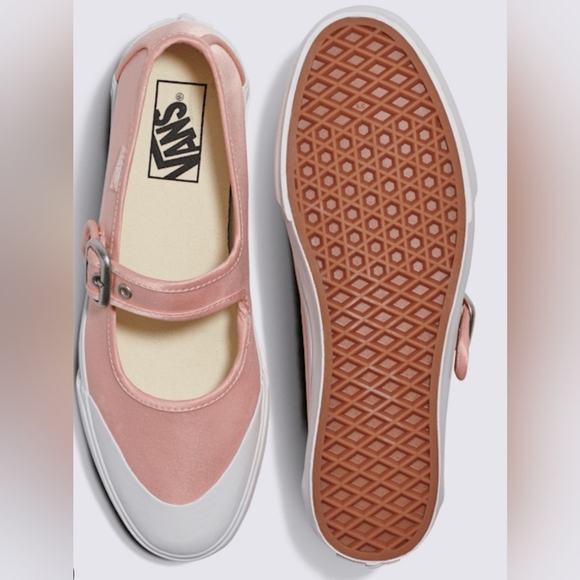 Vans Shoes - Vans Pink Mary Jane Sneakers
